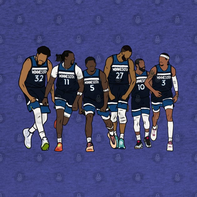 KAT, Naz, Ant, Rudy, Conley & McDaniels by rattraptees